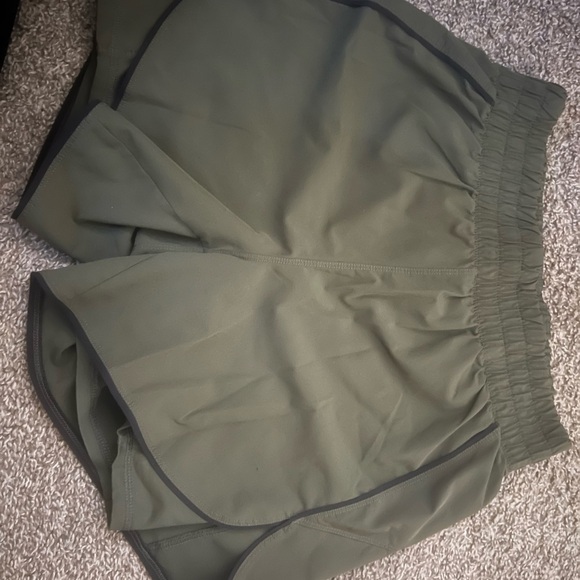Avia Olive Women's Athletic Shorts - Picture 1 of 2